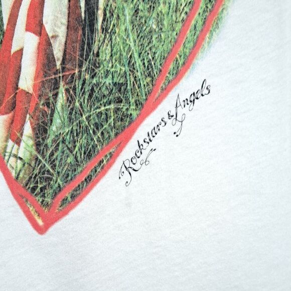 Rockstars and Angels Freedom Tee American Flag - Picture 5 of 9